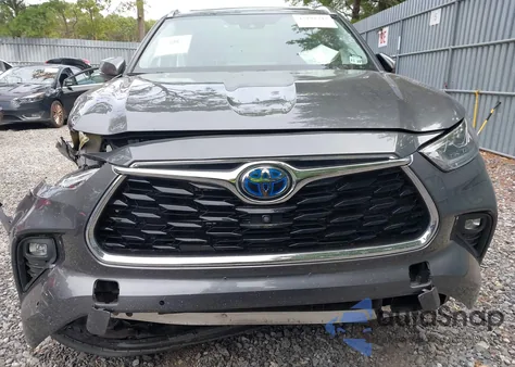 2020 Toyota Highlander Hybrid Limited z USA, uszkodzony, nr VIN 5TDXBRCHXLS012219